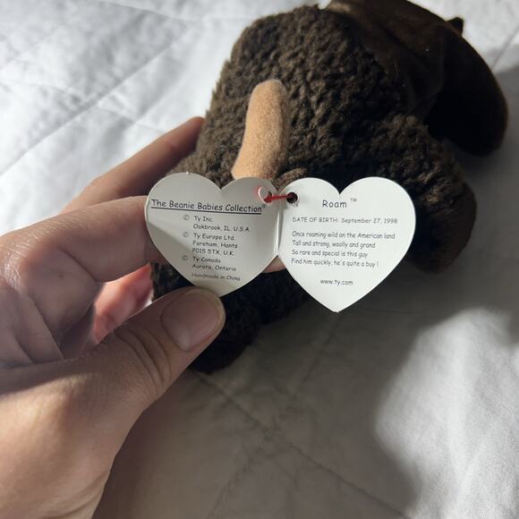 TY Beanie Baby - ROAM the Buffalo (6.5 inch) - Picture 5 of 8